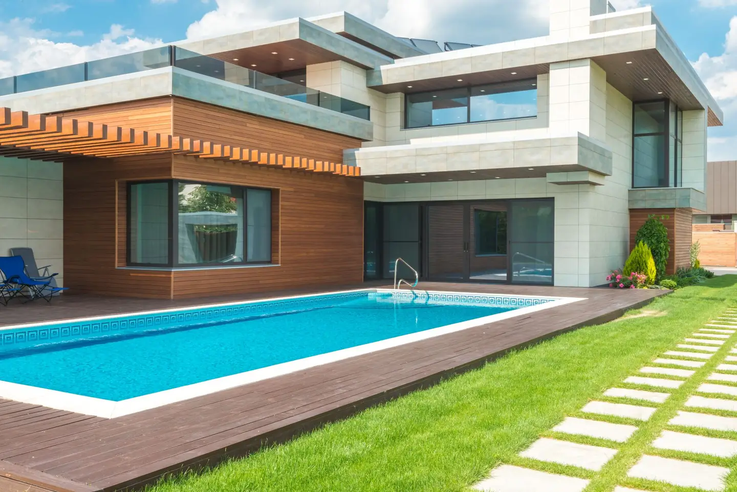 Swimming pool built in Osborne Park, NSW
